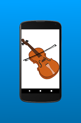 World's smallest violin - Image screenshot of android app