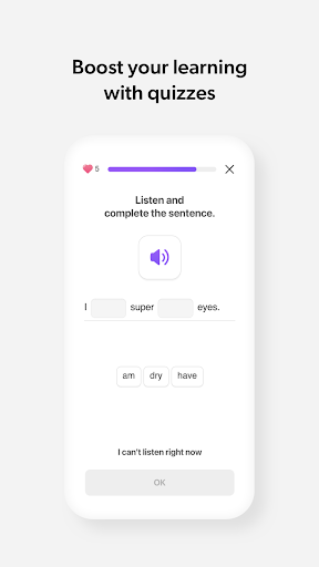 Cake - Learn English & Korean - عکس برنامه موبایلی اندروید