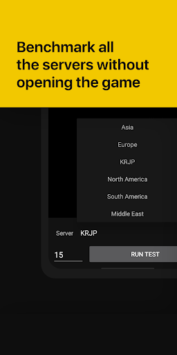 PingPUBG - Server Latency Tester - Image screenshot of android app