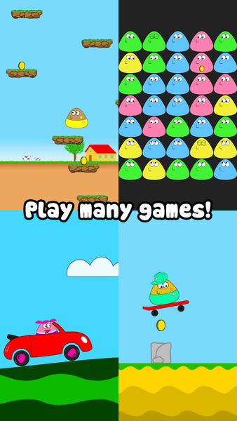 Pou - Gameplay image of android game
