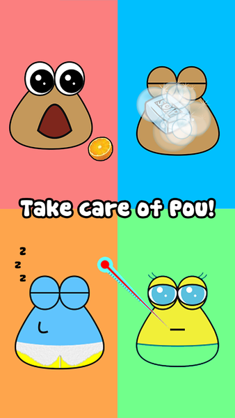 Pou - پو - Gameplay image of android game