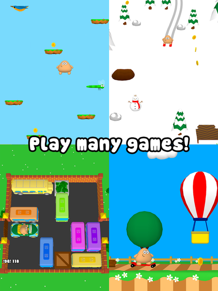 Pou 3D - Gameplay image of android game