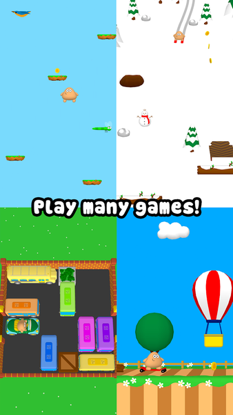 Pou 3D - Gameplay image of android game
