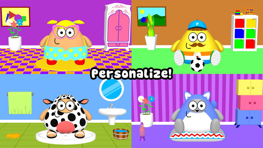 Pou 3D - Gameplay image of android game