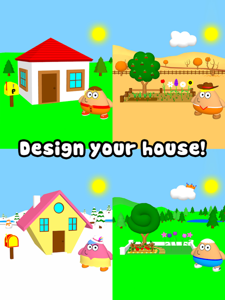 Pou 3D - Gameplay image of android game