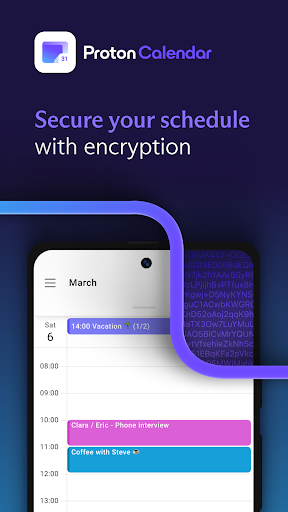 Proton Calendar: Secure Events - عکس برنامه موبایلی اندروید