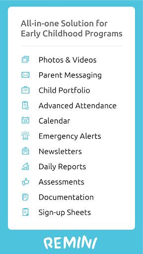 Remini - school communication - Image screenshot of android app