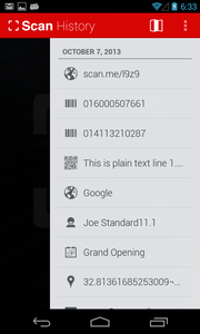QR Code Reader - عکس برنامه موبایلی اندروید