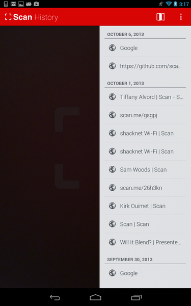 QR Code Reader - Image screenshot of android app