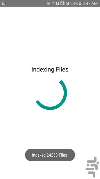 جستجوی سریع فایل - عکس برنامه موبایلی اندروید