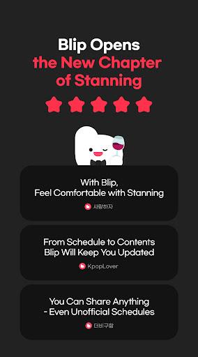 blip: Kpop idol schedule app - عکس برنامه موبایلی اندروید