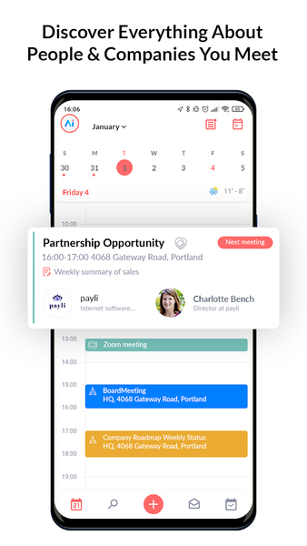 Calendar.AI – Smart Scheduler - عکس برنامه موبایلی اندروید