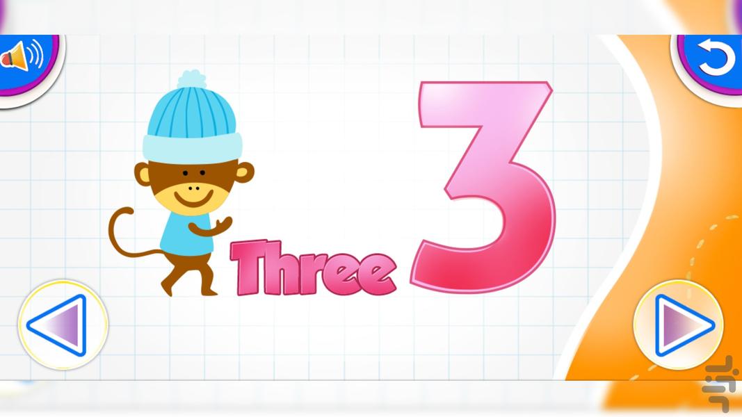 انگلیسی برای کودک - Gameplay image of android game