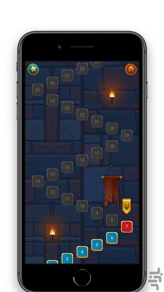 معماهای شطرنجی - Gameplay image of android game