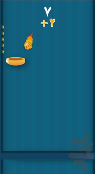 توپ جهنده - Gameplay image of android game