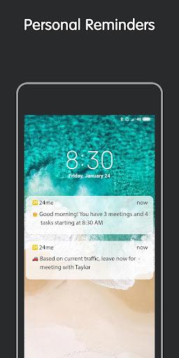 ۲۴me: Calendar, Tasks, Notes - عکس برنامه موبایلی اندروید