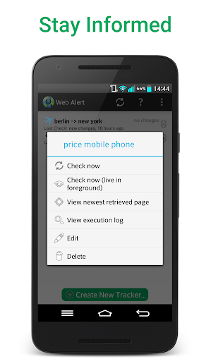 Web Alert (Website Monitor) - عکس برنامه موبایلی اندروید