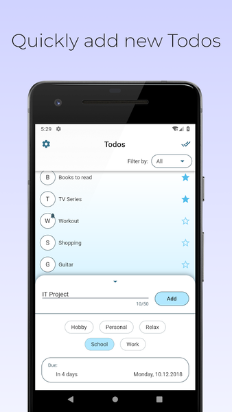 Deer - Minimalist Todo Planner - عکس برنامه موبایلی اندروید