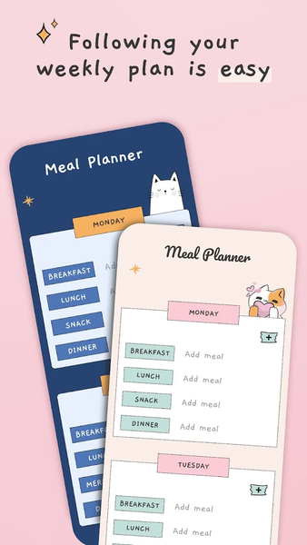 Meal Planner - Weekly Plan - عکس برنامه موبایلی اندروید