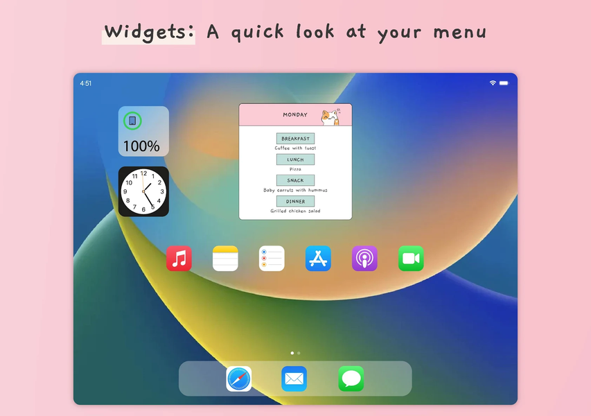 Meal Planner - Weekly Plan - عکس برنامه موبایلی اندروید