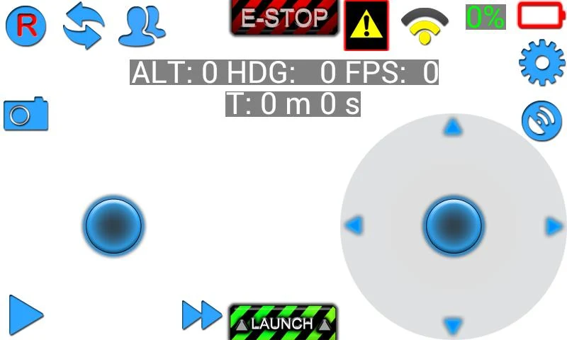 ARDrone Flight - Image screenshot of android app