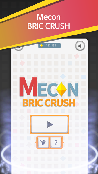 mecon bric crush - Gameplay image of android game