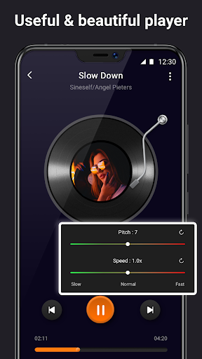 MP3 Player Pro - Music Player - عکس برنامه موبایلی اندروید