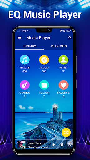 Music Player - Mp3 Player – پخش موسیقی - Image screenshot of android app