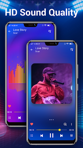 Music Player - Audio Player – پخش موسیقی و صدا - عکس برنامه موبایلی اندروید