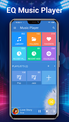 Music Player - Audio Player – پخش موسیقی و صدا - Image screenshot of android app