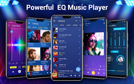 Music - Mp3 Player - عکس برنامه موبایلی اندروید