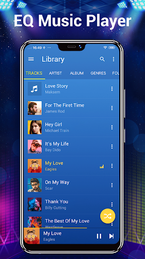 Music - Mp3 Player - عکس برنامه موبایلی اندروید