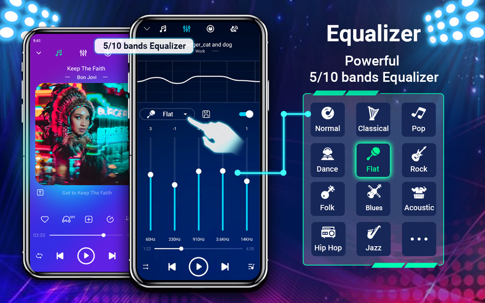 Music Player - MP۳ Player - عکس برنامه موبایلی اندروید