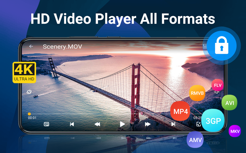 HD Video Player All Format - Image screenshot of android app