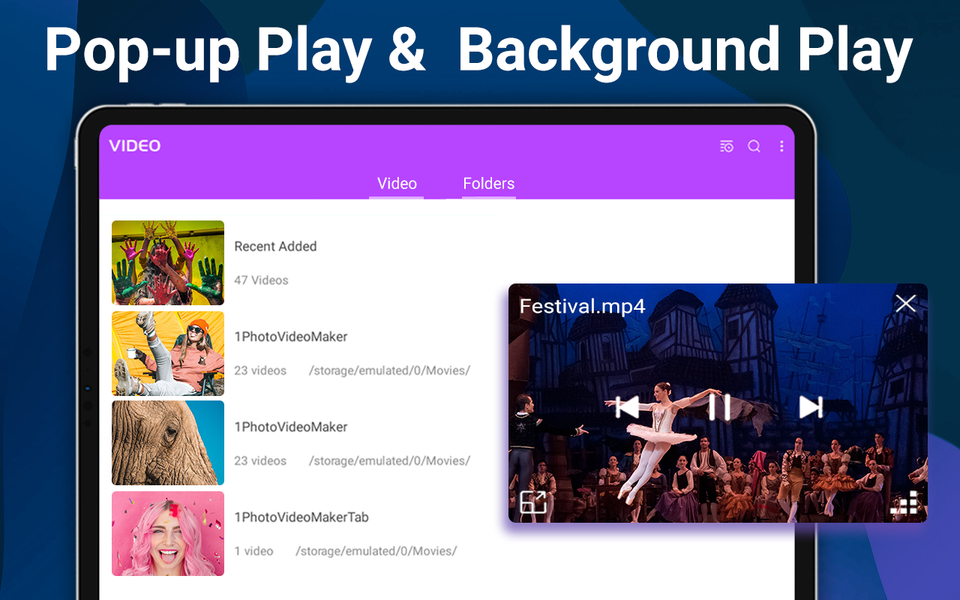 HD Video Player All Format - عکس برنامه موبایلی اندروید