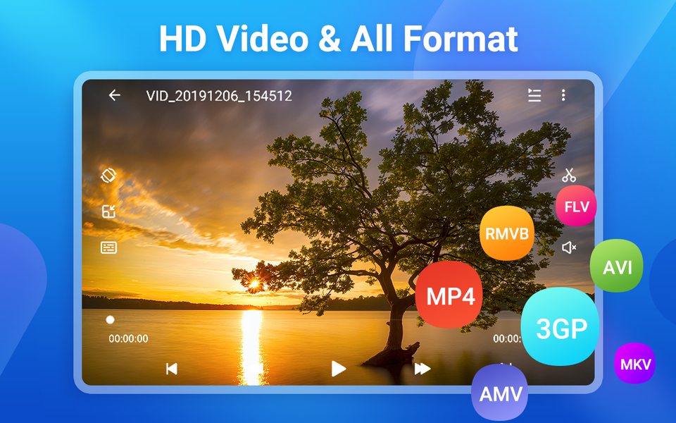 Video Player All Formats HD - عکس برنامه موبایلی اندروید