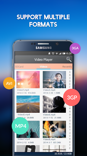 Video Player - عکس برنامه موبایلی اندروید