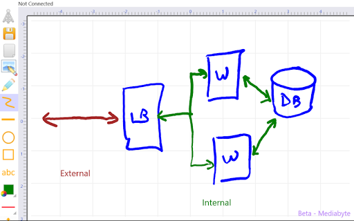 Mediabyte Whiteboard - Image screenshot of android app