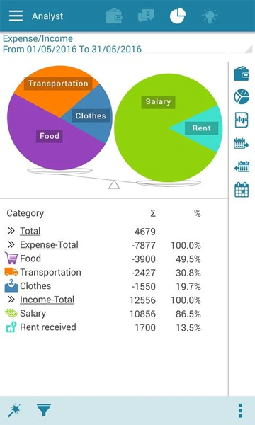 Expense Manager - عکس برنامه موبایلی اندروید