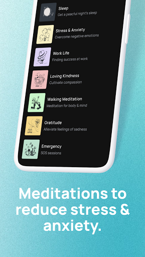 Medito - Free forever Meditation & Sleep App - عکس برنامه موبایلی اندروید