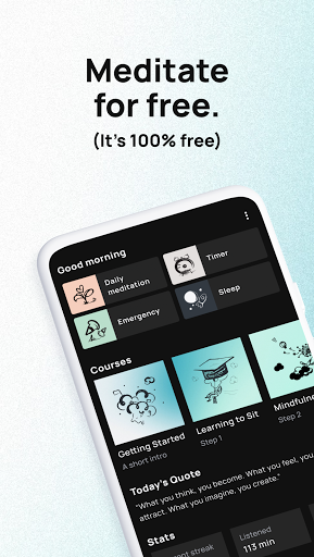 Medito - Free forever Meditation & Sleep App - عکس برنامه موبایلی اندروید