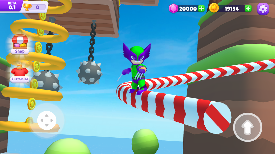 Mega Dash: Parkour Runner - عکس بازی موبایلی اندروید