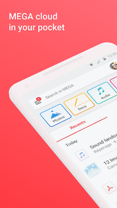 MEGA - Image screenshot of android app