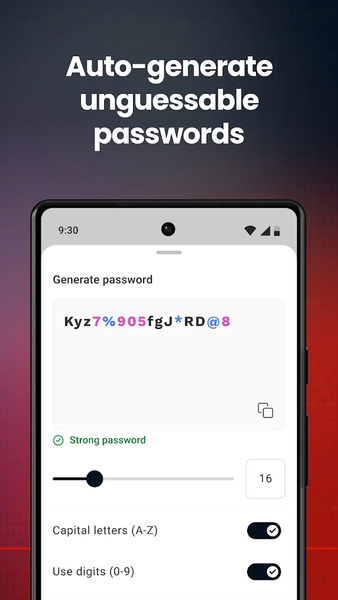 MEGA Pass Password Manager - عکس برنامه موبایلی اندروید