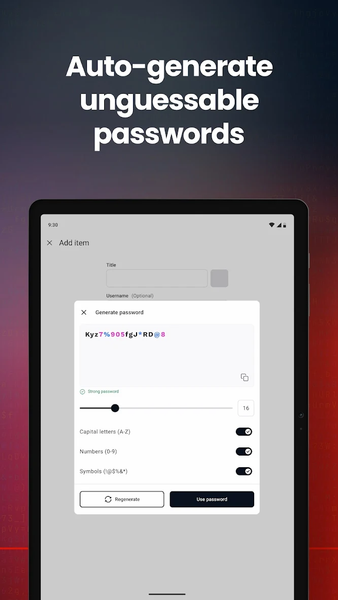 MEGA Pass Password Manager - عکس برنامه موبایلی اندروید