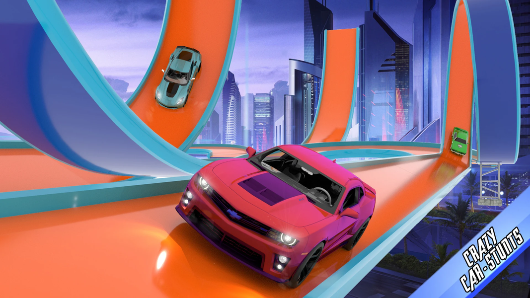 Car Stunt Racing Climb Stuntin - Gameplay image of android game
