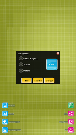 Custom Wallpaper Maker FREE - Image screenshot of android app