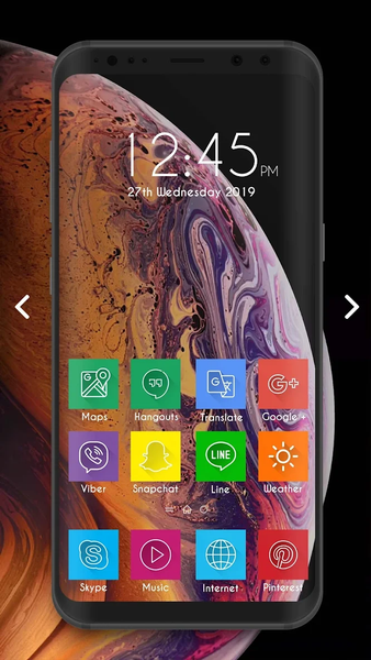 Launcher And Theme for XS Max - عکس برنامه موبایلی اندروید