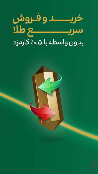 ملّیگلد | قیمت و خرید طلا آب شده - عکس برنامه موبایلی اندروید