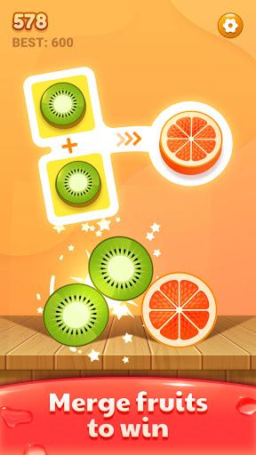 Chain Fruit 2048 Puzzle Game - Image screenshot of android app